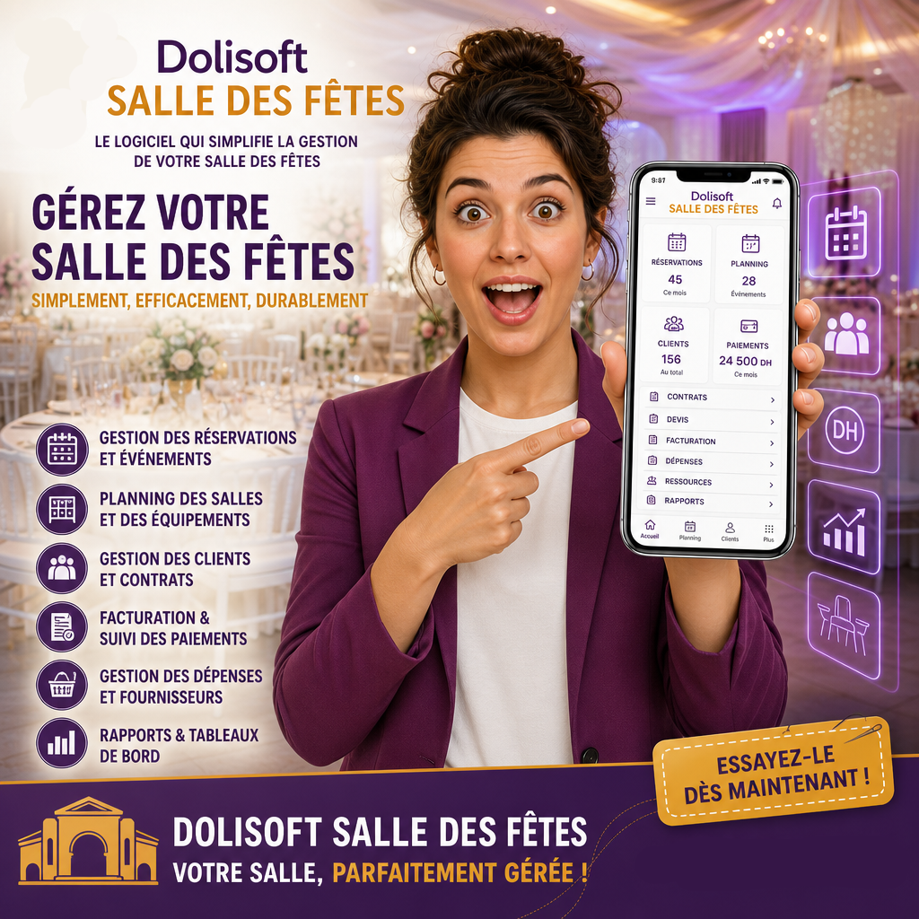 DoliSoft Salle des Fêtes